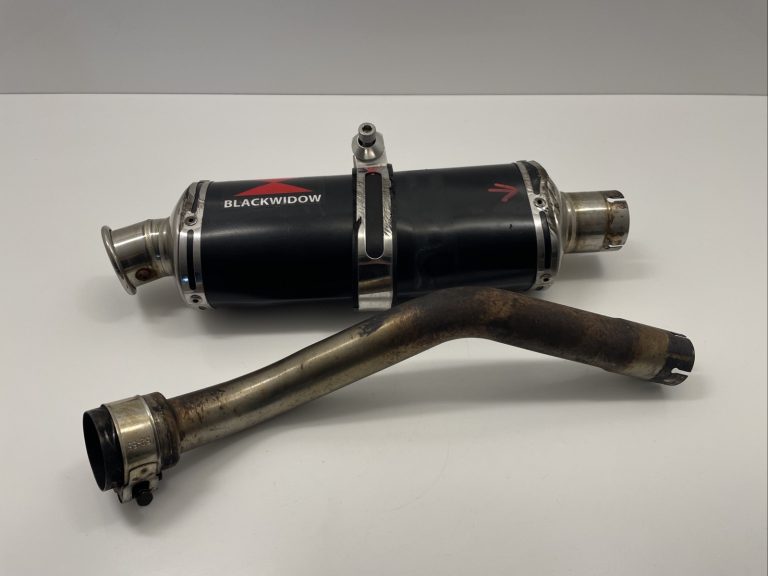 Benelli Bn 125 E5 2021 2025 Damaged Black Widow Complete Exhaust 205501162084