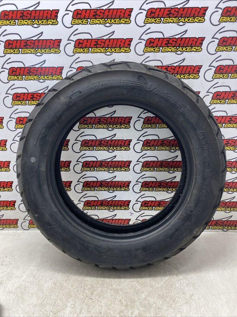 Indian K761 1508016 Rear Part Worn Used Motorcycle Tyre 205267736226